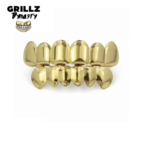 Goudkleurige grillz